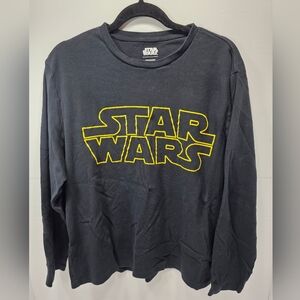 Star Wars Black Crew Neck Long Sleeve